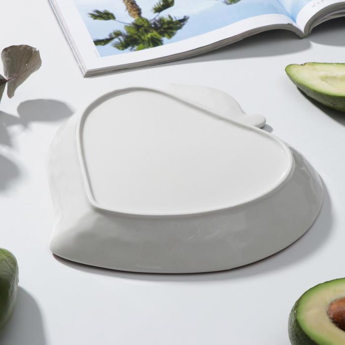 Блюдо керамическое «Персик», 23,5×22,5 см Блюдо керамическое «Персик», 23,5×22,5 см