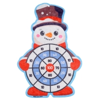 Дартс на липучках &laquo;Снеговичок&raquo;