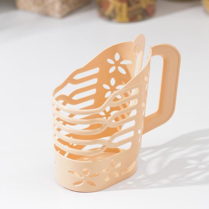 Держатель для молока, 1 л, цвет бежевый Держатель для молока, 1 л, цвет бежевый