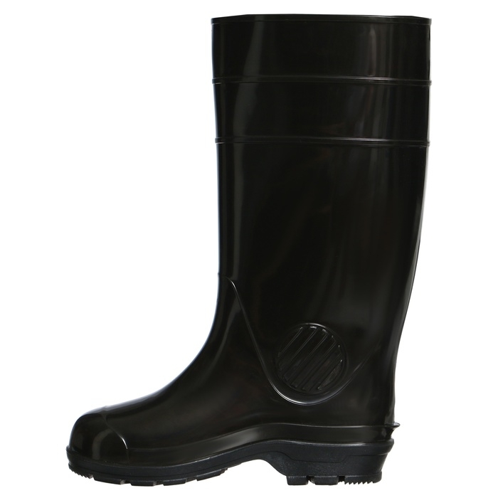 Сапоги мужские С-25У, ПВХ, утепленные, черные, размер 44