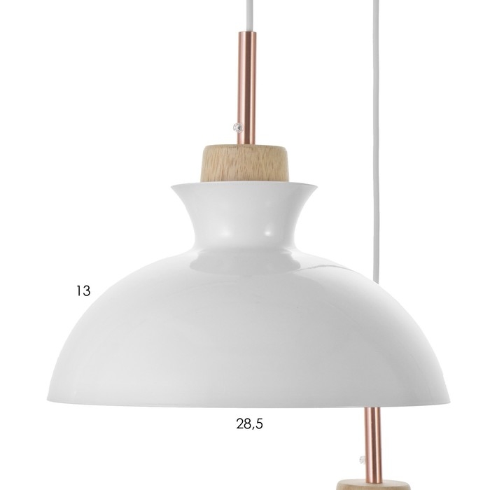 Светильник BayerLux Светильник BayerLux "Вармо" 3хЕ27 40Вт белый 41х41х25-125см