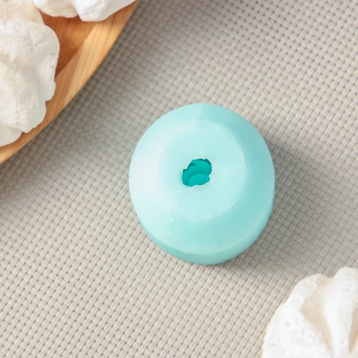 Силиконовый молд &laquo;Розочка букетная&raquo;, d=3,1 см, h=2,6 см, бирюзовый