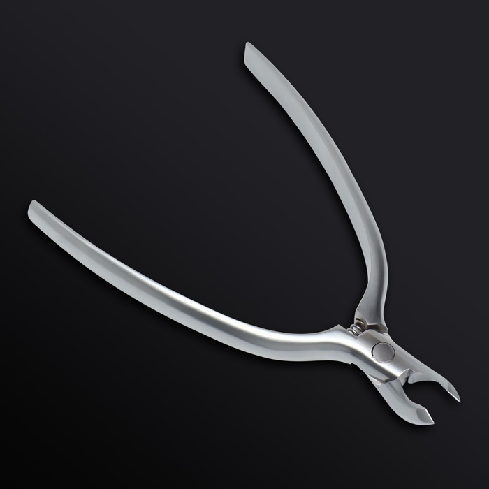 Кусачки маникюрные для кутикулы «Premium satin», скрытая пружина, матовые, 10,3 см, длина лезвия - 4 мм, цвет серебристый Кусачки маникюрные для кутикулы «Premium satin», скрытая пружина, матовые, 10,3 см, длина лезвия - 4 мм, цвет серебристый