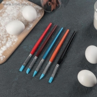 Набор кондитерских кисточек для декорирования «Агат», 5 шт Набор кондитерских кисточек для декорирования «Агат», 5 шт