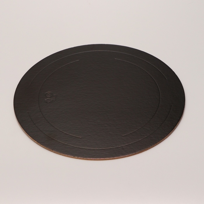 Подложка усиленная 28 см, черно - белая, 3,2 мм, набор 10 шт Подложка усиленная 28 см, черно - белая, 3,2 мм, набор 10 шт