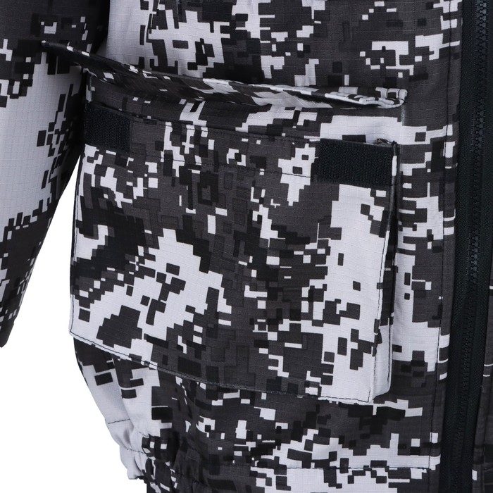 Костюм "Комбат" демисезонный, размер 56-58, рост 182-188, цвет белая цифра