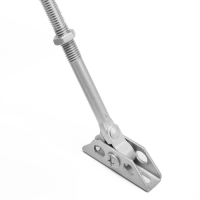 Доводчик дверей ТУНДРА G072  морозостойкий, до -50, до 120 кг, цвет серебро