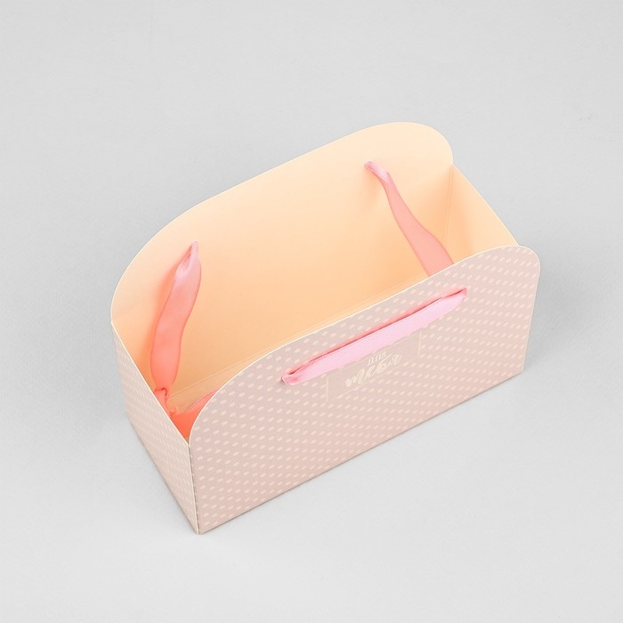 Коробка для цветов складная «Для тебя», 17 × 13 × 7 см Коробка для цветов складная «Для тебя», 17 × 13 × 7 см