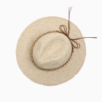 Шляпа женская летняя MINAKU цв.бежевый, размер 56-58 Шляпа женская летняя MINAKU цв.бежевый, размер 56-58