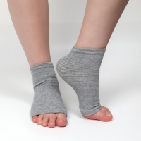 Бандаж на голеностоп, 10 &times; 5 см, цвет серый