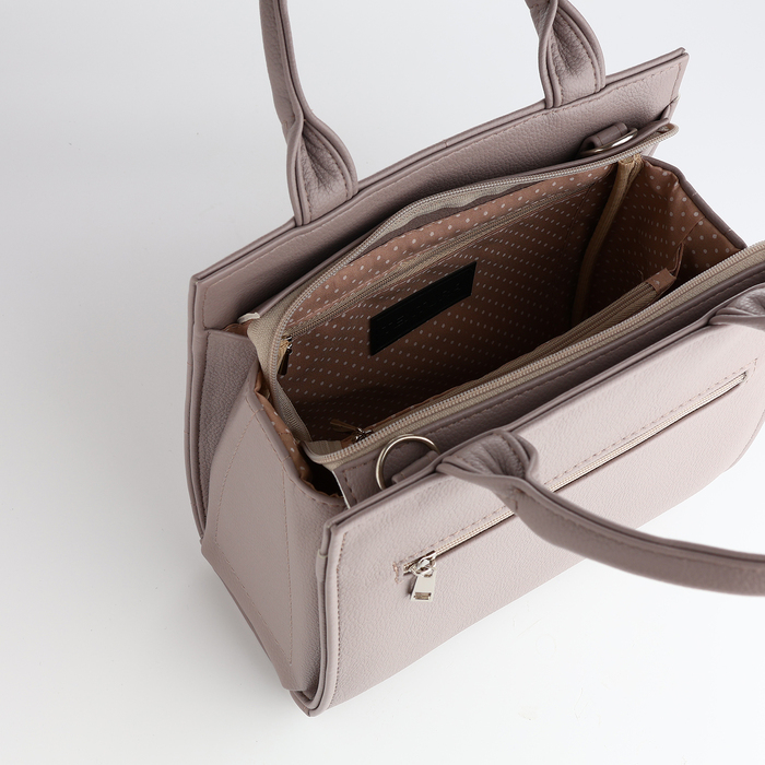 Сумка женская TEXTURA, тоут, средний размер, цвет серый Сумка женская TEXTURA, тоут, средний размер, цвет серый