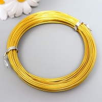 Проволока для творчества d 1,5 мм, золото рул.10 м Проволока для творчества d 1,5 мм, золото рул.10 м