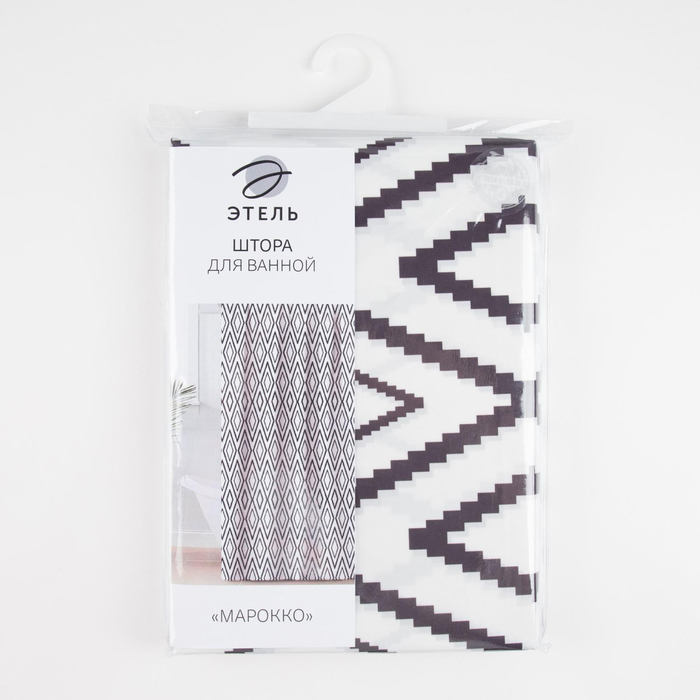 Штора для ванной &laquo;Марокко&raquo;, 145&times;180 см