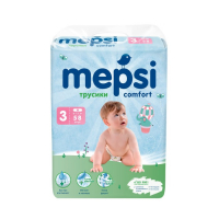 Подгузники-трусики Mepsi размер M (6-11 кг), 58 шт