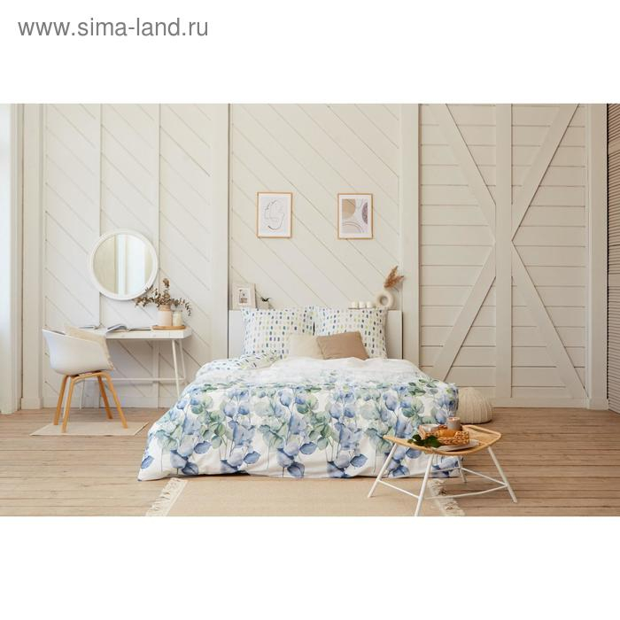 Постельное бельё &laquo;Этель&raquo; 1.5 сп Eucalyptus 143х215 см, 150х214 см, 70х70 см - 2 шт