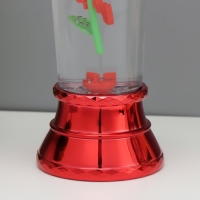 Лава-лампа "Роза" LED от батареек 3хАА USB красный 7,5х6,5х25см Лава-лампа "Роза" LED от батареек 3хАА USB красный 7,5х6,5х25см