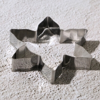 Новый год. Набор кондитерский &laquo;Уютные истории&raquo;, формы для печенья 4 шт, лопатка 1 шт