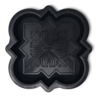 Форма для тротуарной плитки &laquo;Клевер краковский малый&raquo;, 21,5 &times; 21,5 &times; 4 см, шагрень, 1 шт.