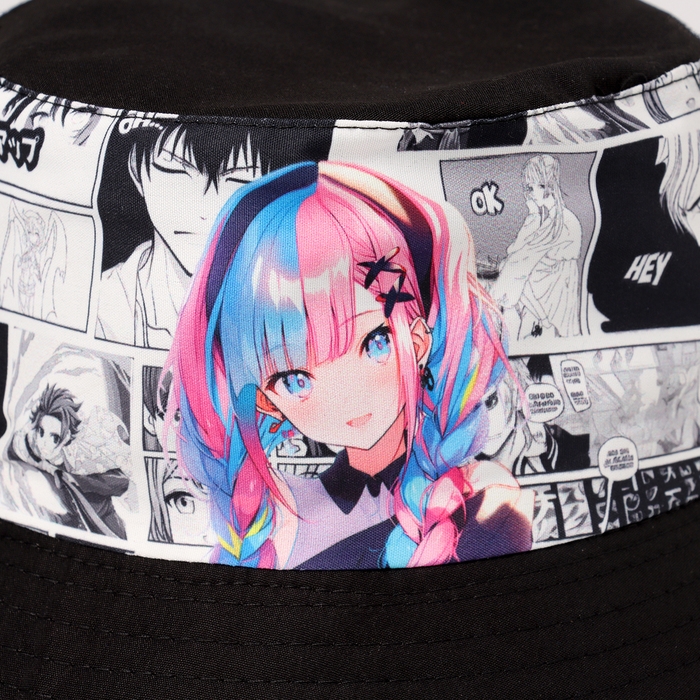 Панама детская для девочки &laquo;Девочка&raquo;, аниме, р-р 54