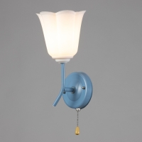 Бра "Онлайн" (цвет.) 1х15Вт Е27 МОДЕЛЬ:BR 02086 голубой 10,5х15х27см Бра "Онлайн" (цвет.) 1х15Вт Е27 МОДЕЛЬ:BR 02086 голубой 10,5х15х27см