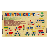 Пазл конструктор деревянный «Автотранспорт» Пазл конструктор деревянный «Автотранспорт»