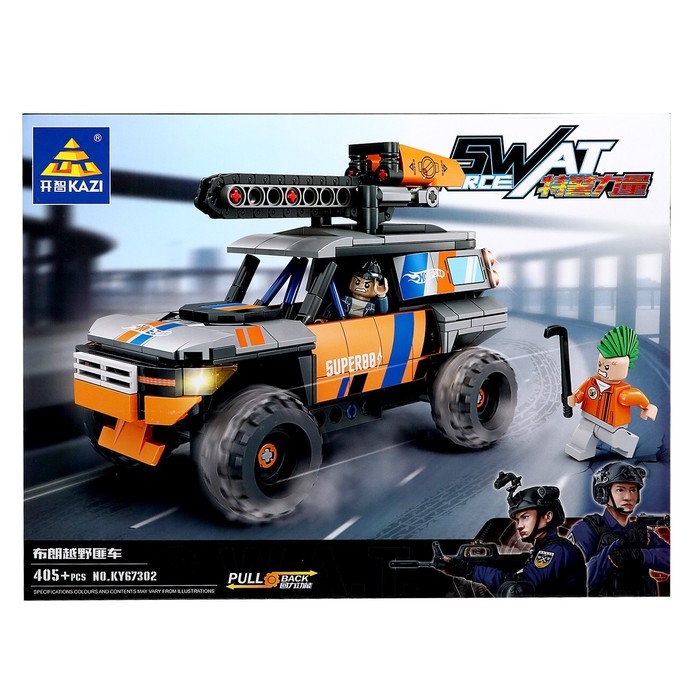 Конструктор &laquo;Спецназ. Пильщик&raquo;, инерционный, 405 деталей