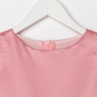 Платье нарядное детское KAFTAN, рост 110-116 см (32), персиковый