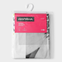 Штора для ванны Доляна «Белые цветы», 180×180 см, EVA Штора для ванны Доляна «Белые цветы», 180×180 см, EVA