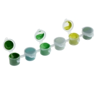 Набор акриловых красок &laquo;Приятная зелень&raquo;, 6 цветов