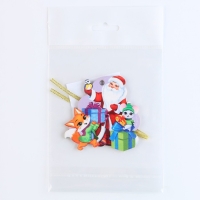 Ёлочная игрушка - подвеска деревянная «Новый год! Дед мороз и зверята» Ёлочная игрушка - подвеска деревянная «Новый год! Дед мороз и зверята»