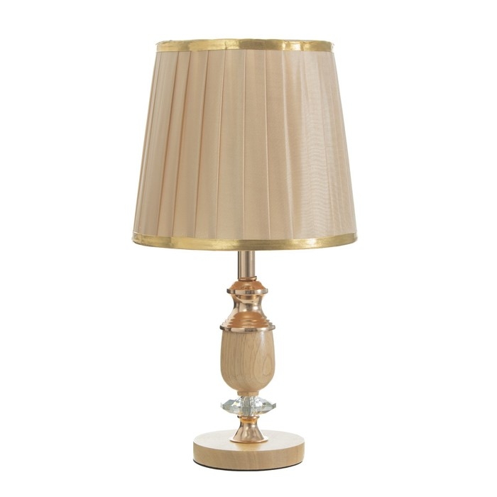 Настольная лампа "Ситара" Е27 40Вт золото 23х23х43 см RISALUX