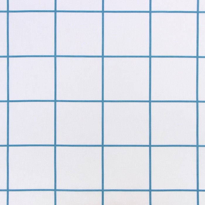 Простыня Этель "Клеточка" 150х214 см, 100% хлопок, бязь