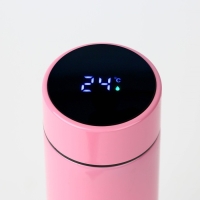 Термос с индикатором температуры «Бесконечно прекрасно», 500 мл, сохраняет тепло 8-10 ч Термос с индикатором температуры «Бесконечно прекрасно», 500 мл, сохраняет тепло 8-10 ч