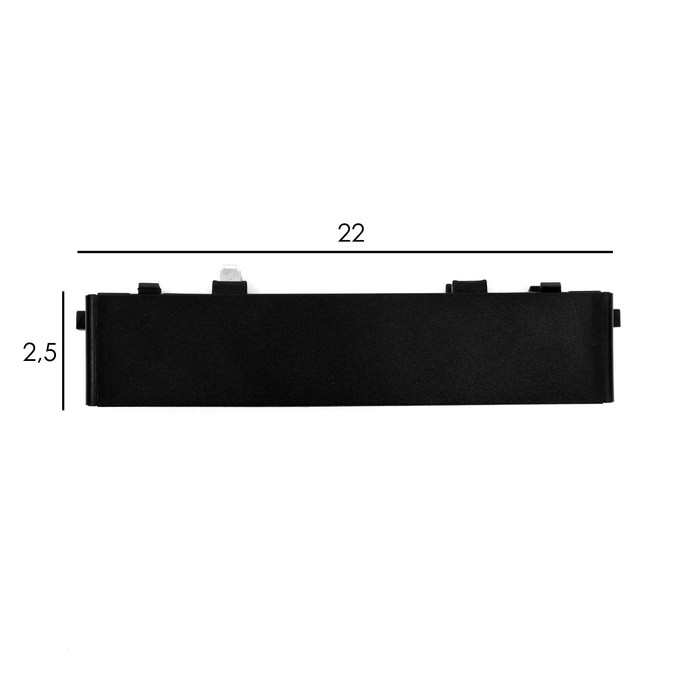 Светильник трековый ULTRA Светильник трековый ULTRA "Линза" LED 6Вт 3000K-5700К CRI90 черный 12,2х2,6х2,4см