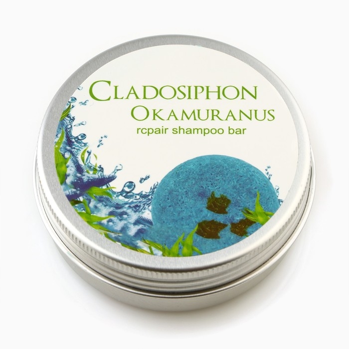 Органический твердый шампунь, с эфирным маслом «Морские водоросли», 60 г Органический твердый шампунь, с эфирным маслом «Морские водоросли», 60 г