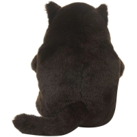 Мягкая игрушка &laquo;Кот толстый&raquo;, цвет горький шоколад, 20 см