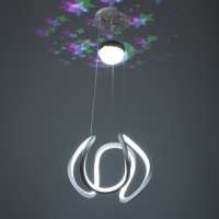 Светильник "Сириус" LED 120Вт 3000-6000К белый 35х35х100 см BayerLux