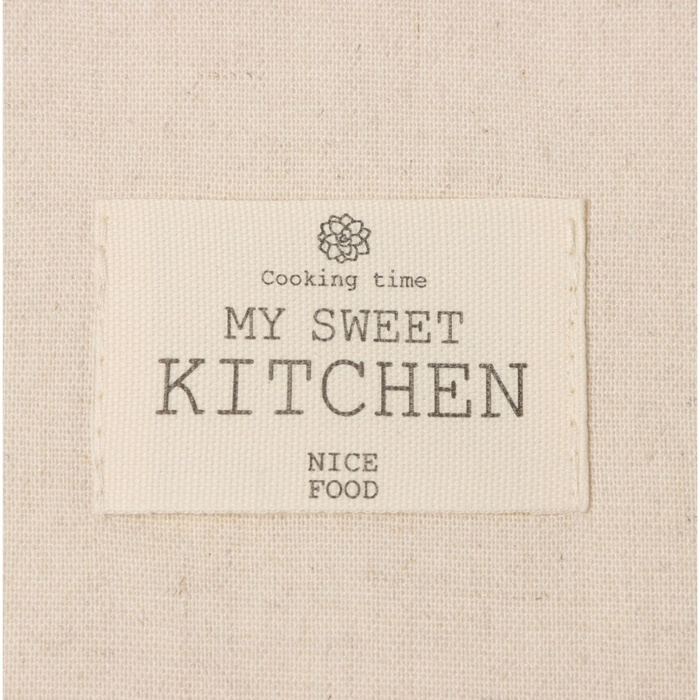 Фартук Этель ECO, цв.молочный, 60х70 см, 70% хл, 30% лён, 190 г/м2