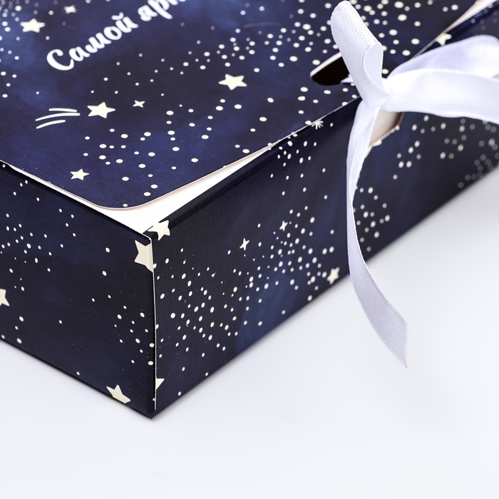 Коробка складная Коробка складная "Самой яркой звездочке" 16 х 12 х 5 см