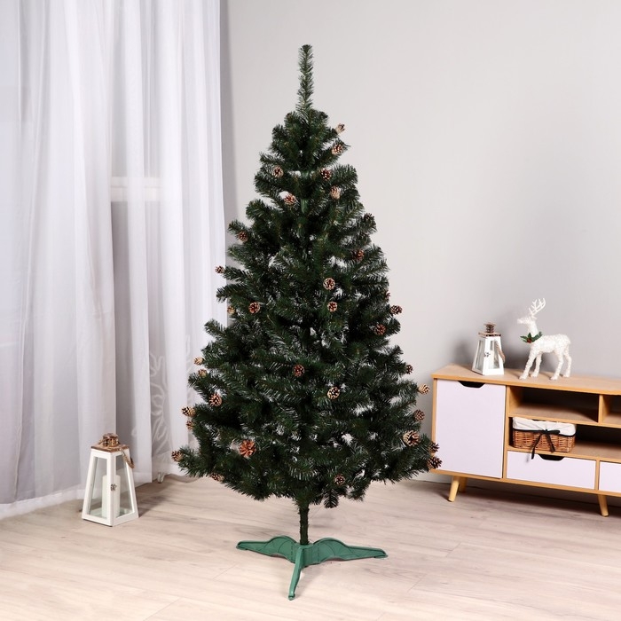 Ёлка искусственная Ёлка искусственная "Сибирская с шишками " 180 см