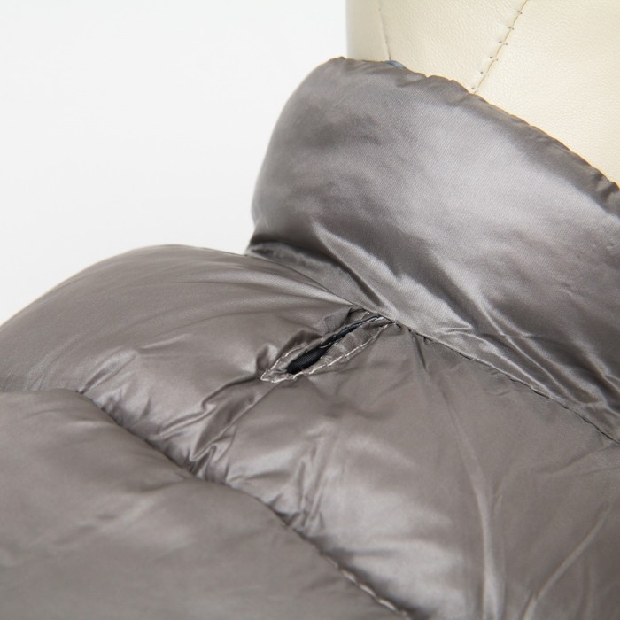 Куртка для собак двухсторонняя с принтом,  размер 8 (ДС 23 см, ОГ 30, ОШ 22 см), серая