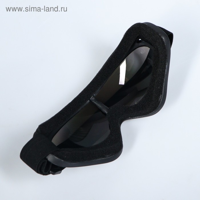 Очки для езды на мототехнике, стекло фиолетовый хамелеон, черные Очки для езды на мототехнике, стекло фиолетовый хамелеон, черные