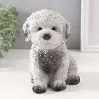 Копилка "Щенок Пудель " 14,5 х 10 х 14 см.