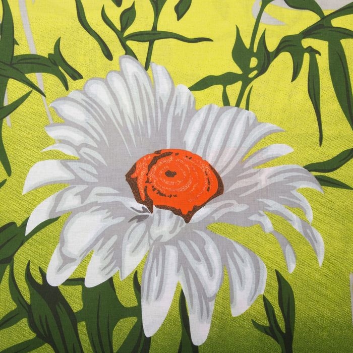 Постельное бельё "Этель" дуэт Ромашковое поле 143х215 см - 2 шт, 240х220 см, 70х70 см - 2 шт., 100% хлопок, бязь 125 г/м&sup2;