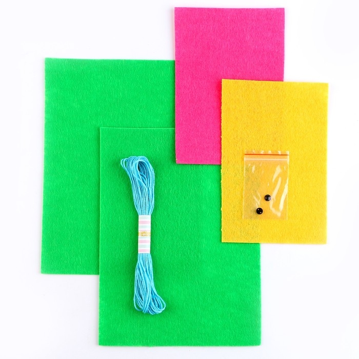 Набор для шитья. Игрушка из фетра своими руками &laquo;&lrm;Милый динозаврик&raquo;&lrm;