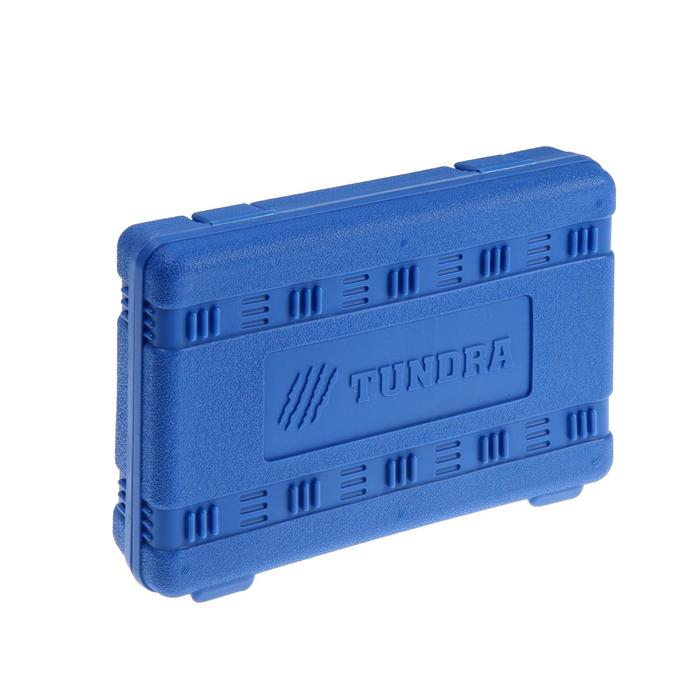 Набор инструментов в кейсе ТУНДРА, автомобильный, CrV, 1/4", 38 предметов