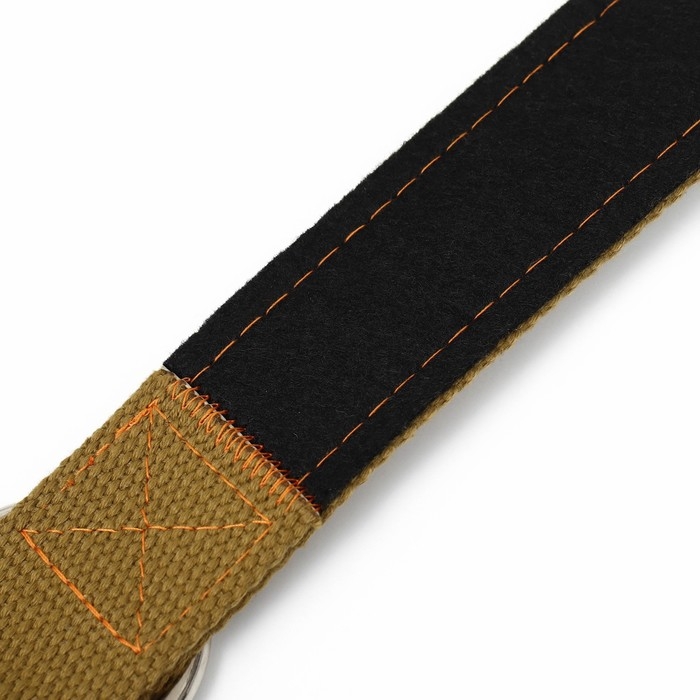 Ошейник брезентовый с подкладом, 72 х 3,5 см, песочный Ошейник брезентовый с подкладом, 72 х 3,5 см, песочный