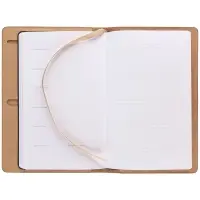 Еженедельник-портфолио Remini, недатированный, бежевый