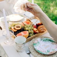 Стакан одноразовый бумажный MR&MRS, набор 6 шт, 250 мл Стакан одноразовый бумажный MR&MRS, набор 6 шт, 250 мл