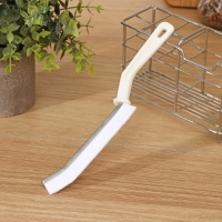 Щётка для очистки узких мест Доляна, 23×2 см, цвет белый Щётка для очистки узких мест Доляна, 23×2 см, цвет белый